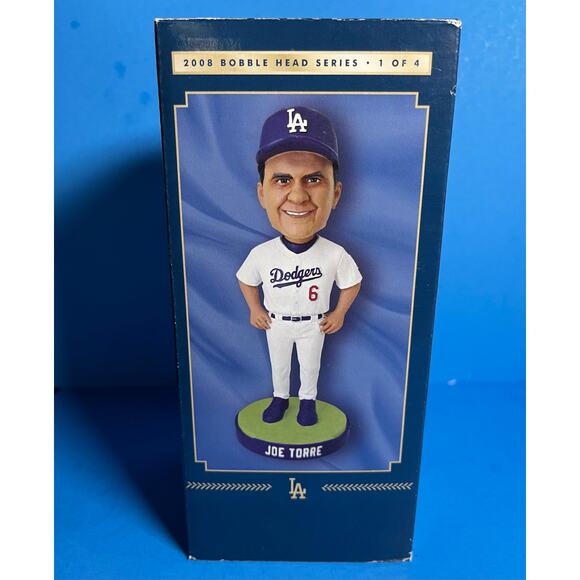 2008 Joe Torre Dodgers Bobblehead Manager 50th Anniversary Stadium Giveaway NIB - Picture 2 of 7
